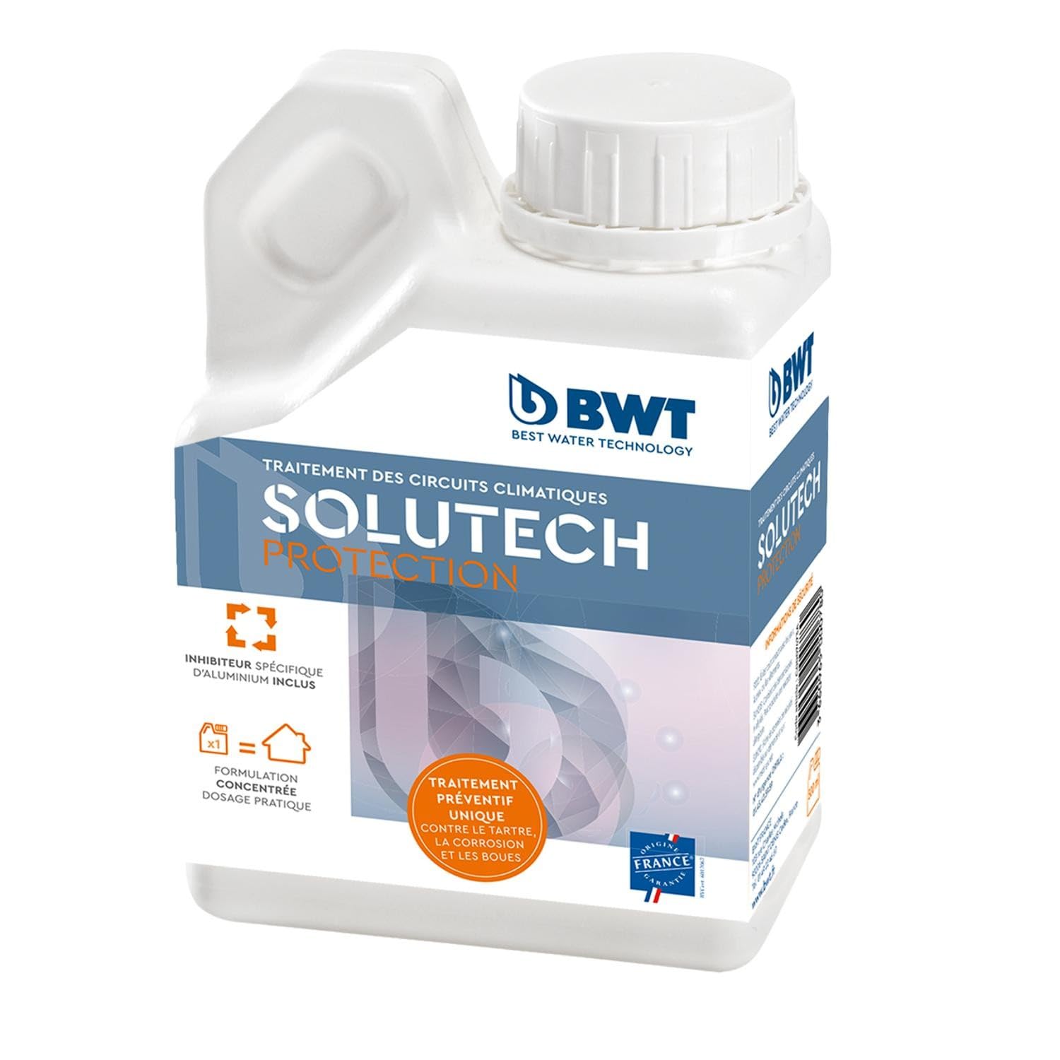 Bwt Solutech Protection Totale - Tratamiento Preventivo Para Agua De Calefacción - Contenedor De 10 Litros