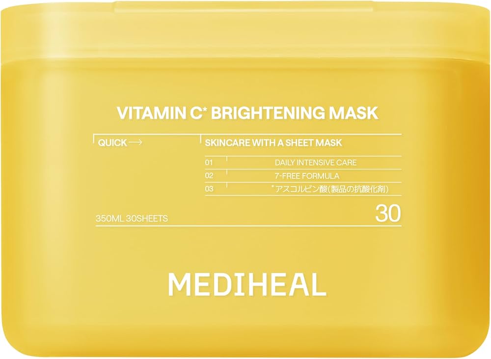 Amazon.co.jp: MEDIHEAL(メディヒール) ビタミンC 30枚 シートマスク