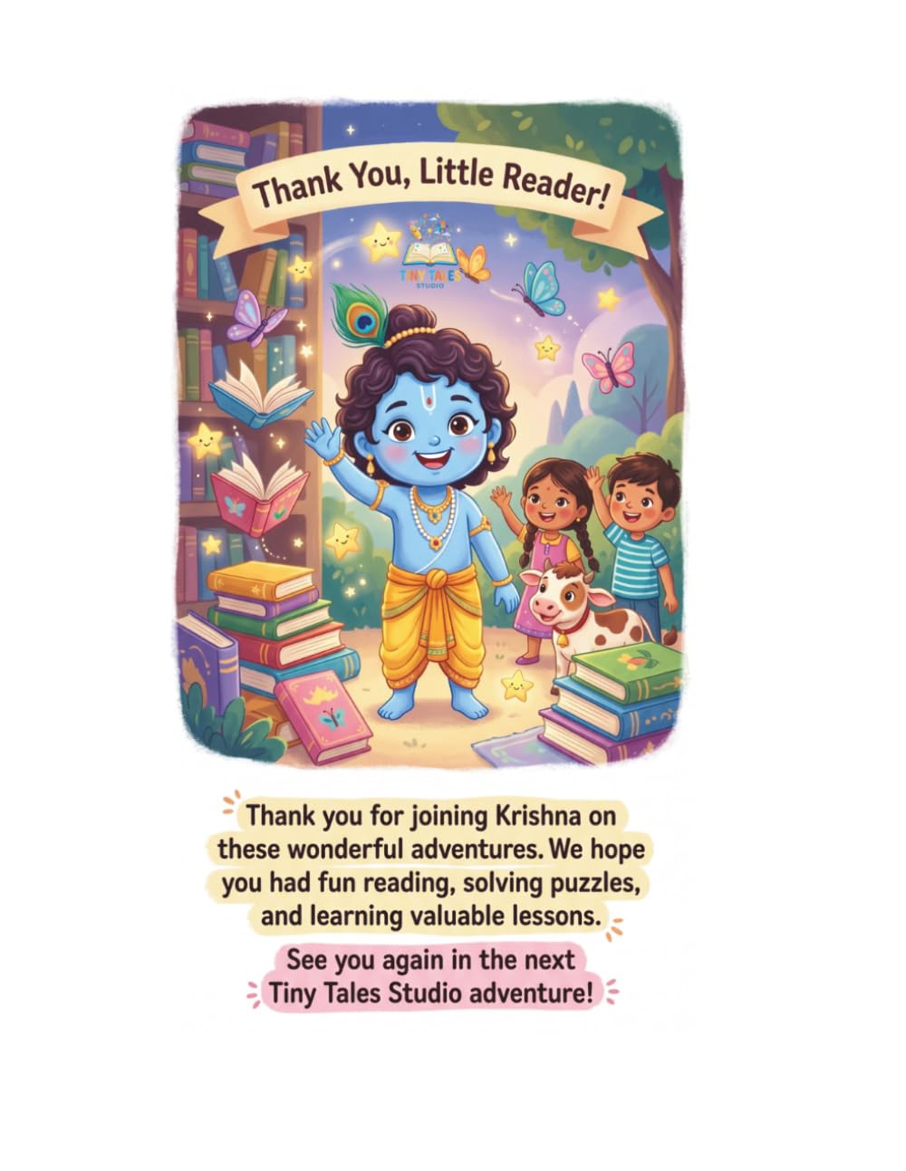 Little Krishna Adventures: Stories, Puzzles & Fun Activities