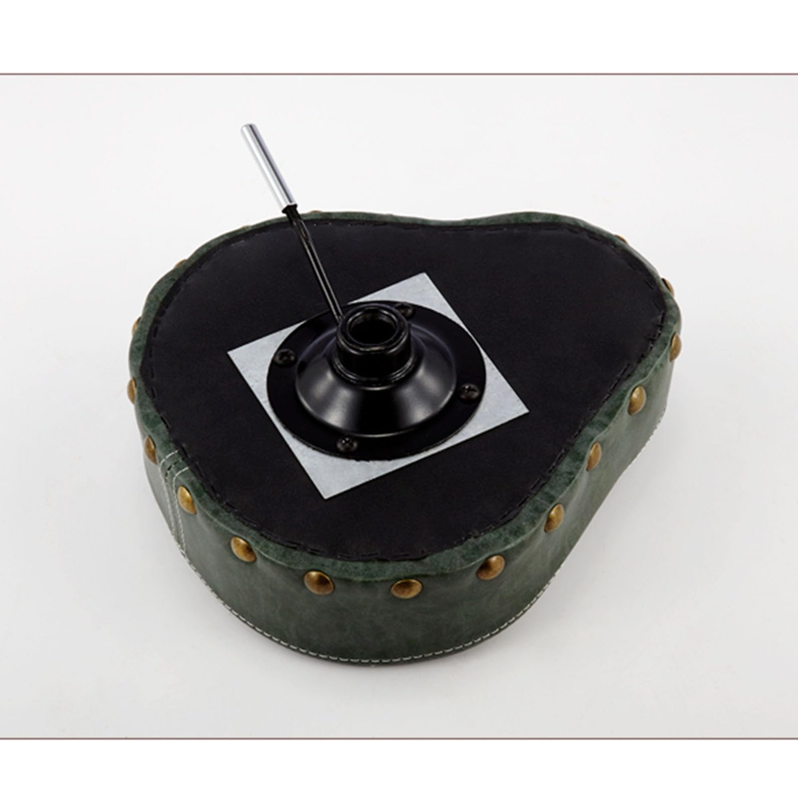 Taburete de Silla de Montar ergonómico Taburete de Silla de Montar con Ruedas Taburete hidráulico Ajustable con Ruedas Adecuado para oficinas Estudios (Color: Verde)