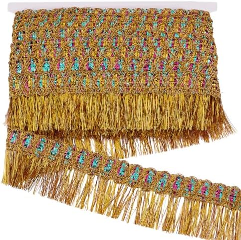 PH PandaHall Gimp Tresse Décorative En Polyester Tissé Pour