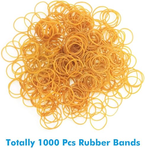 Miniatura 2 de Selizo 1000Pcs Elastic Bands Small Rubber Bands Assorted for Office Bank Home and Various Purpose