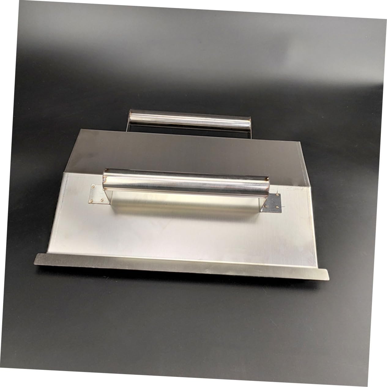 Frattazzo per Muratura in Acciaio Inox Argento, Forma Unica | Stuccatura e Lisciatura Pareti, Design Multifunzione ad Alta Tenacità, Uso per Pittura