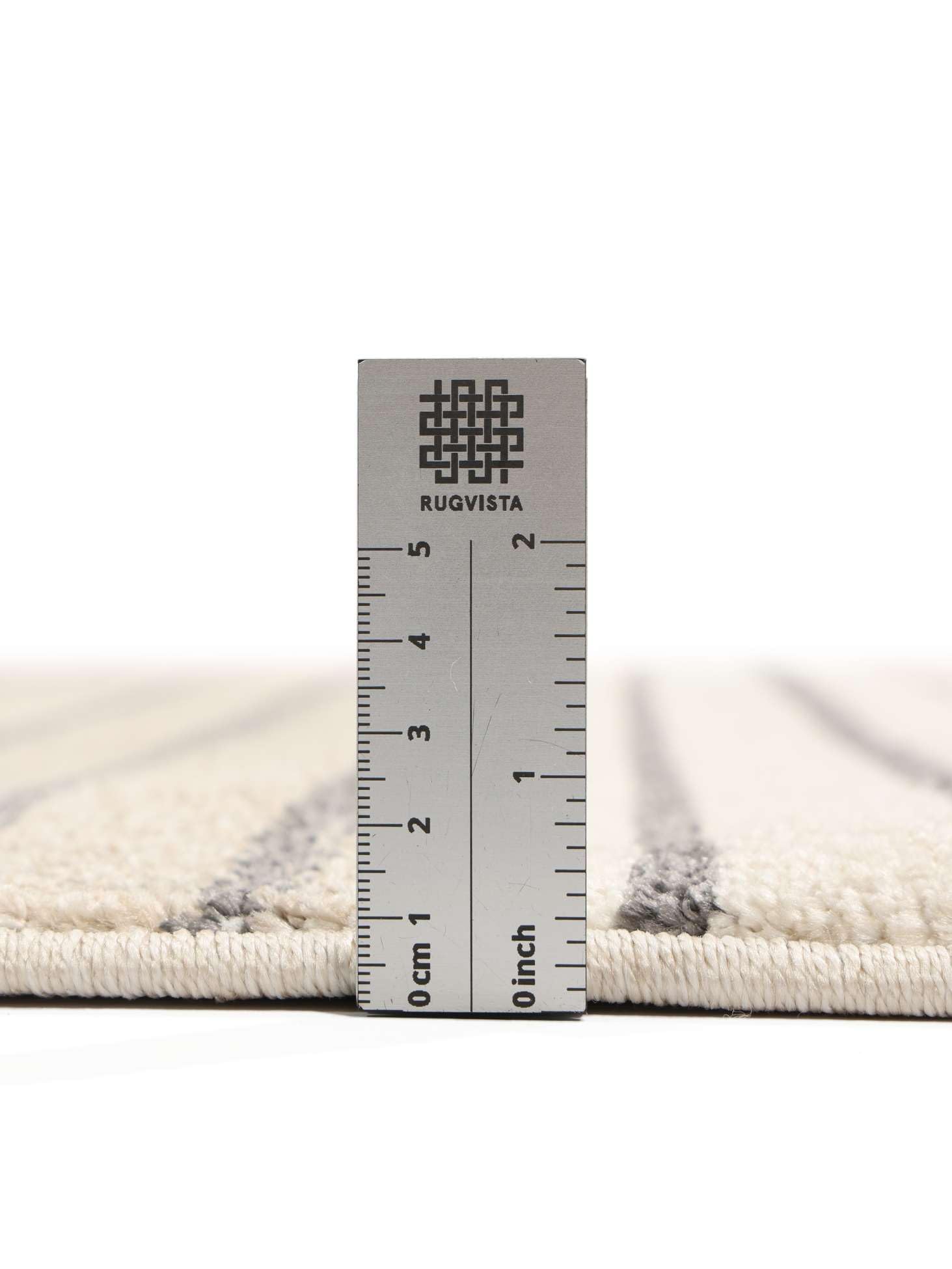 RugVista Amphi Teppich, Ø 240 cm, Grau/Taupe | Moderne, Rund, Niedriger Stapel, Nur chemische Reinigung, Oeko-Tex 100