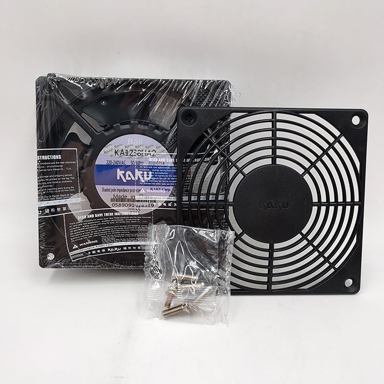 KA1238HA2 220V 0.13A All-Metal Fan Blade Waterproof High Temperature Resistant Fan