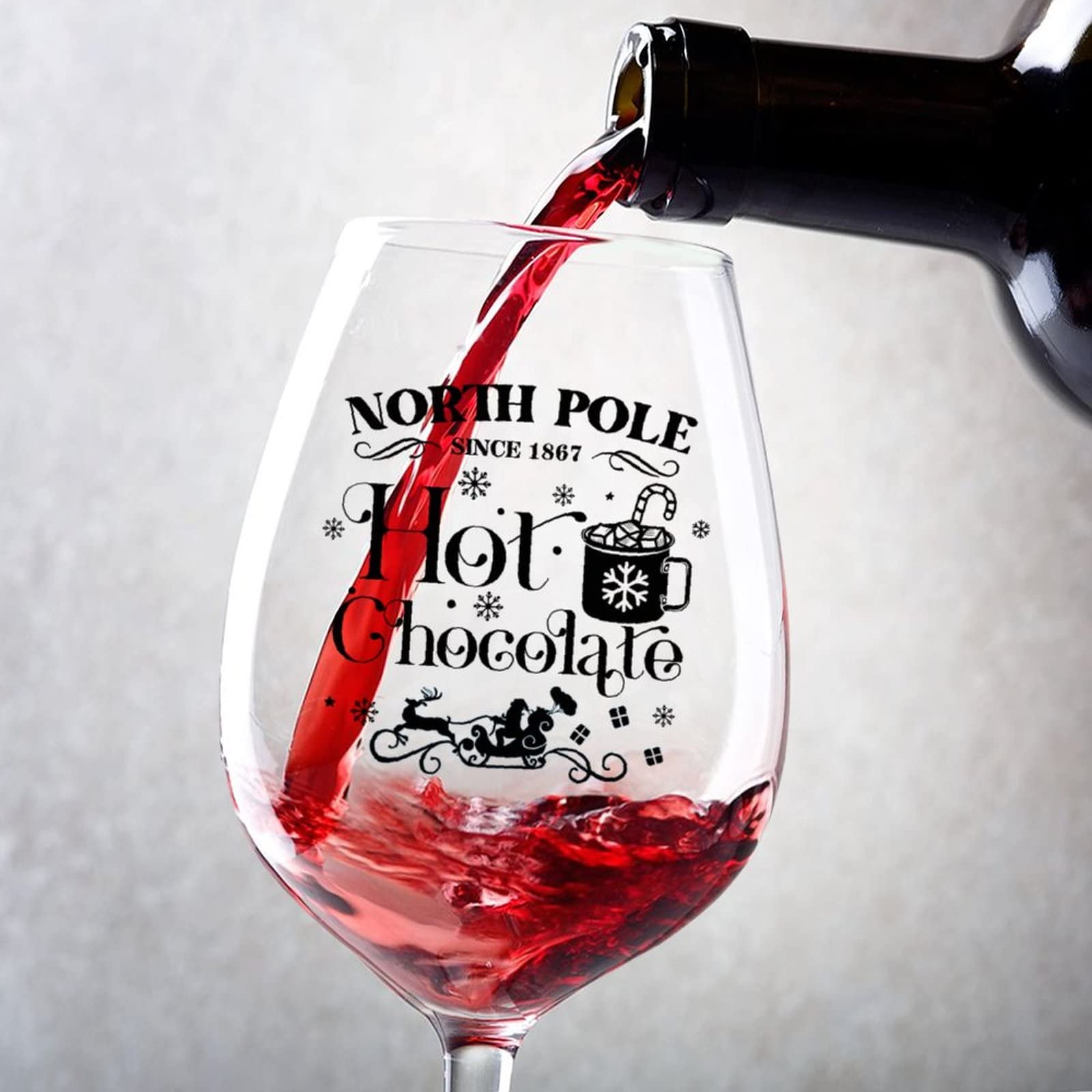 Verres à vin haut de gamme de 325 ml en lot de 2 pour une table de mariage prestigieuse