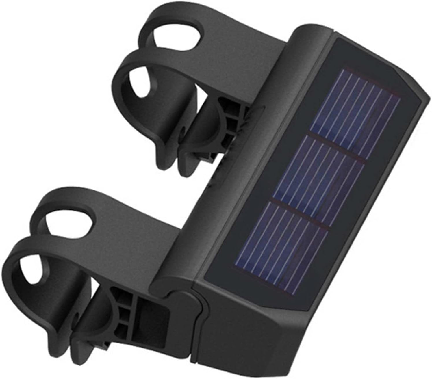 Bike Headlight Solar Powered Bike Front Light LED Headlight Flashing Light for Bicycle Cycling Safety Warning Lamp