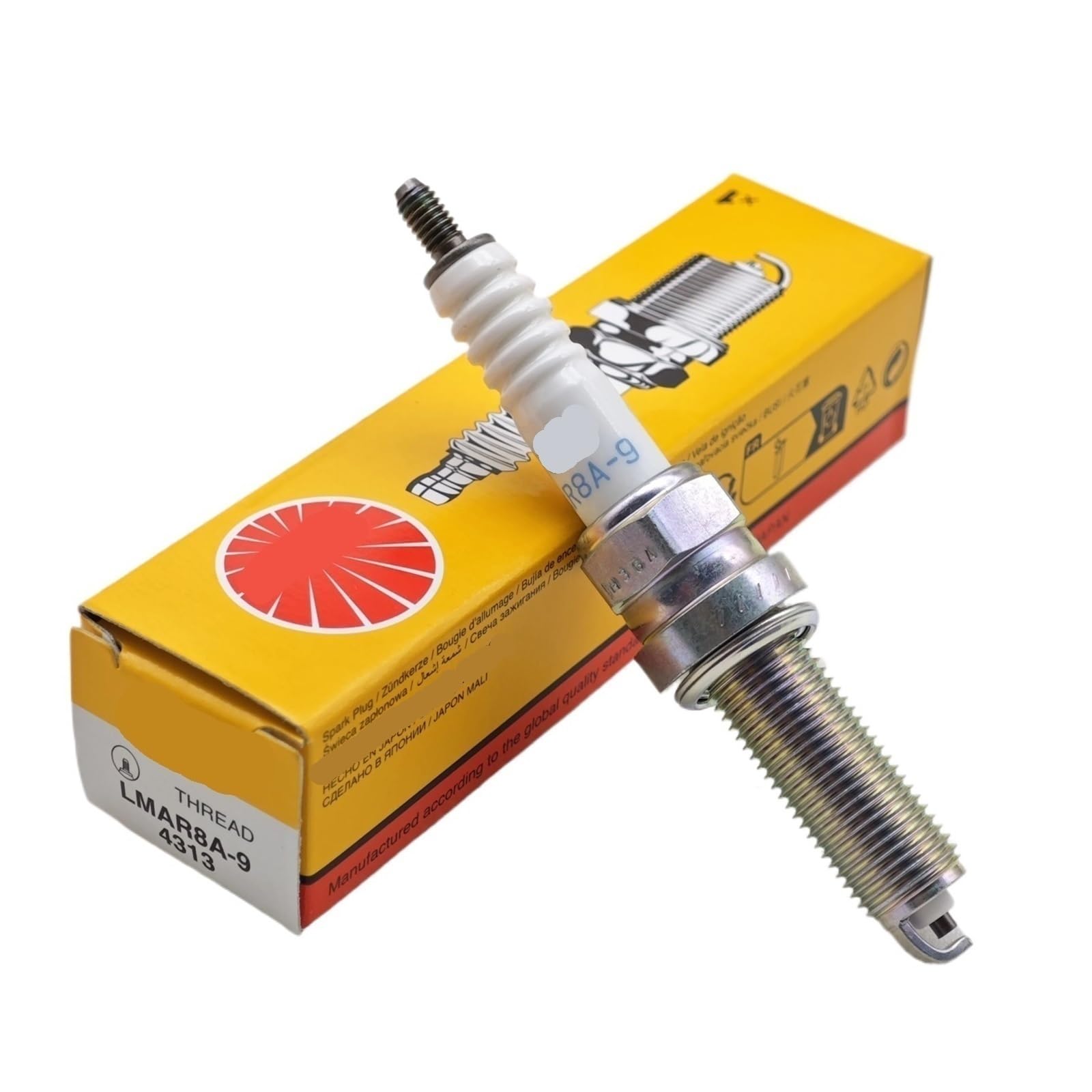 Amazon.com: LMAR8A-9 4313 Spark Plug 1PC - Compatible with