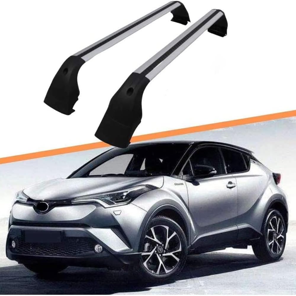 2 pièces Barres Toit, pour Toyota CHR 2017-2024 Gain De Place pour Porte-Bagages Facile À Installer
