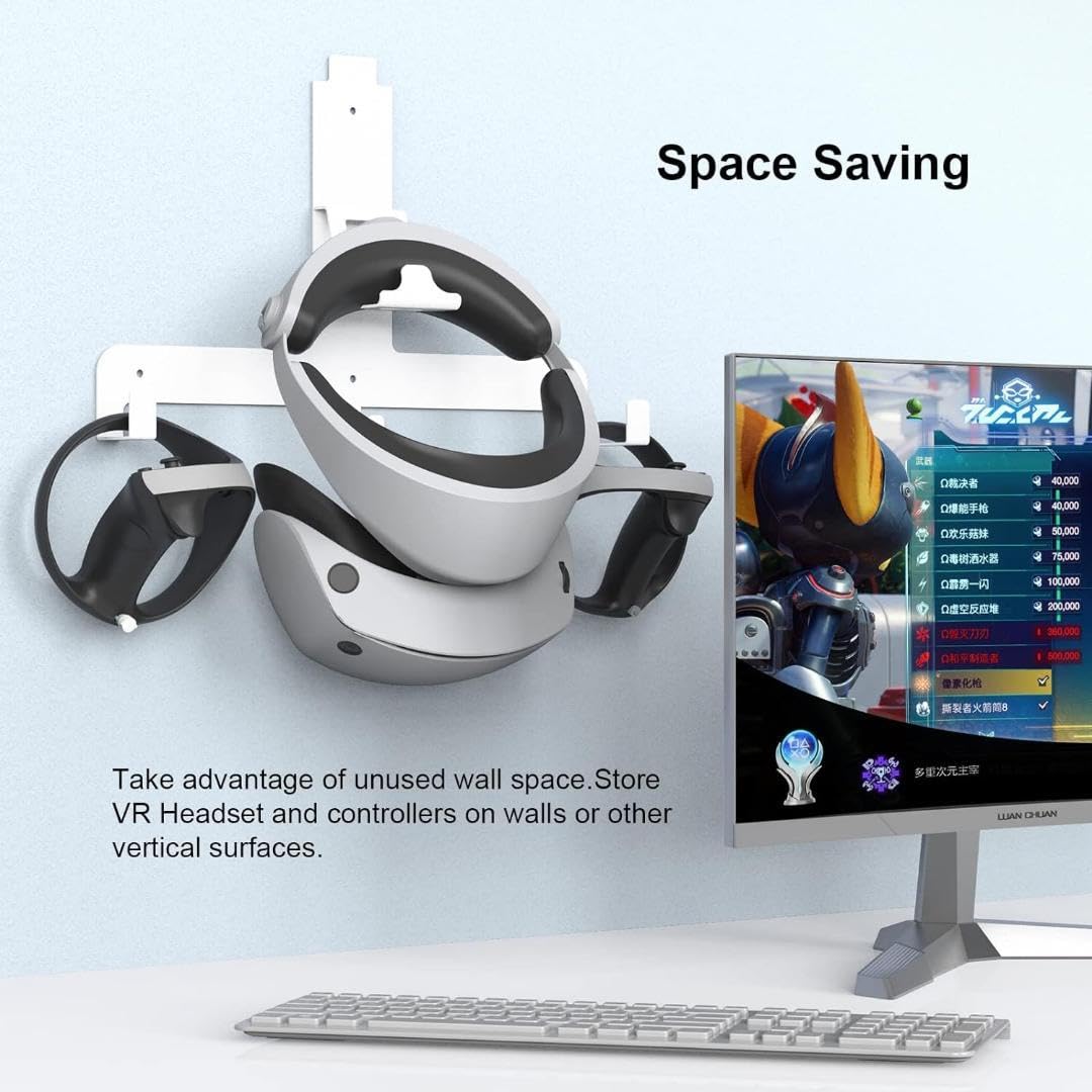 PS VR2 用 壁掛け金具 収納スタンド ホルダー 収納 イヤホン 金属製 Amazon.co.jp: PS VR2用壁掛け金具 PSVR2用収納スタンド