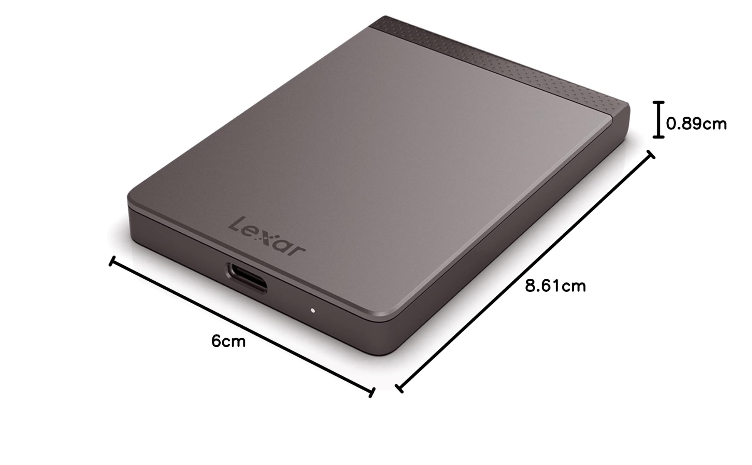 Lexar S1500 ポータブルSSD 1TB Lexar Portable SSD External 1TB, 550MB/s Read & 400MB/s Write, USB