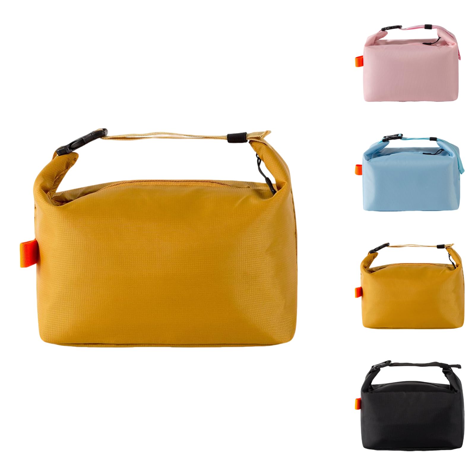 Photo 1 of YUDANSI Large Capacity Lunch Bags for Men Women- Reusable Insulated Leakproof Lunch Box Tote Bag, Cool Bags for Adults,Thermal Cooler Bag for Work Picnic Travel -8L (Yellow)