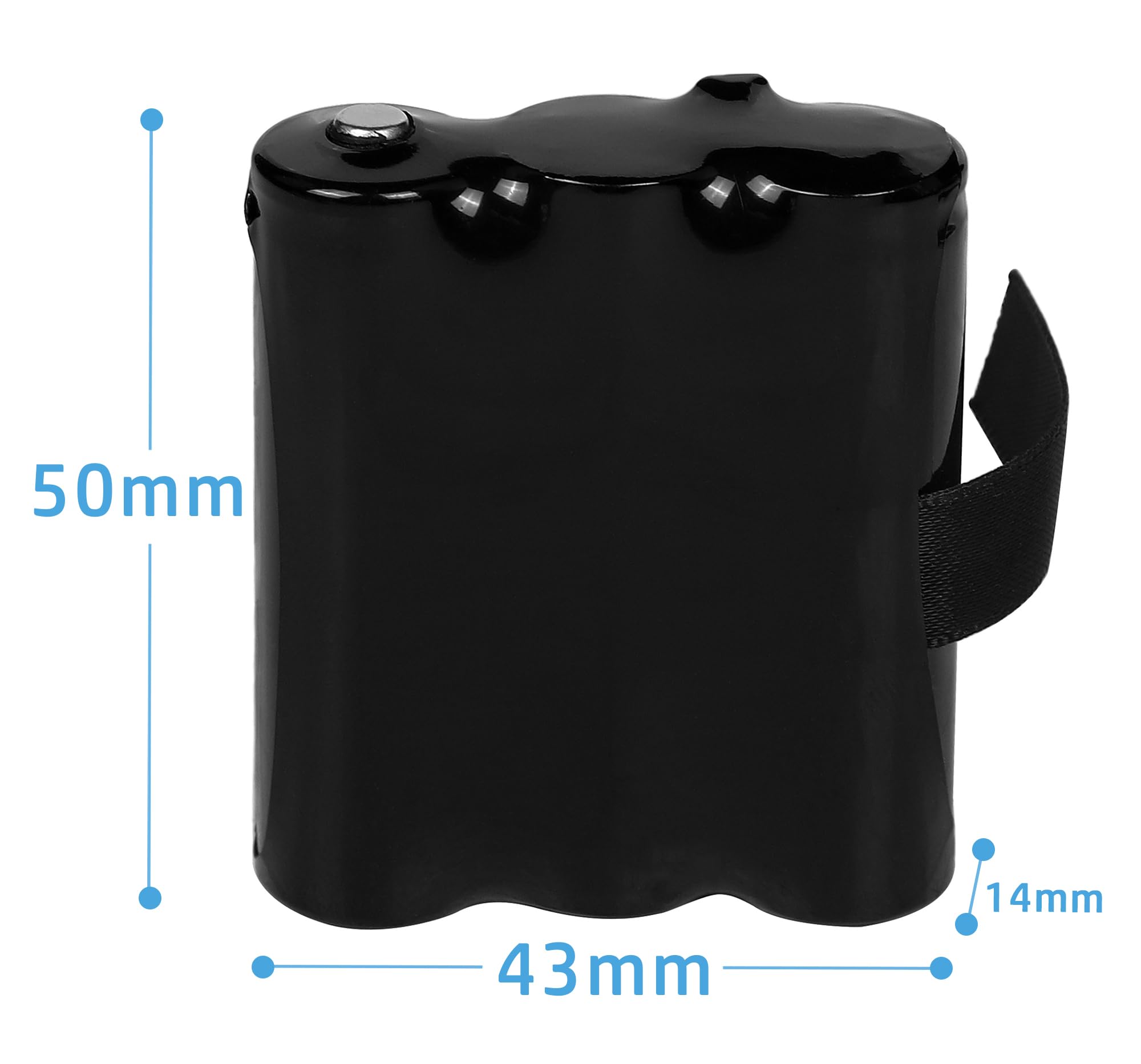 2 Batteries PB-X7 pour Radio Midland XT70 XT74 C1301 X-Talker 1650mAh 3,6V | pour T70 T71 T75 T77 T79, AVP13 BATT-10, Ni-MH Rechargeable, Avec Tournevis