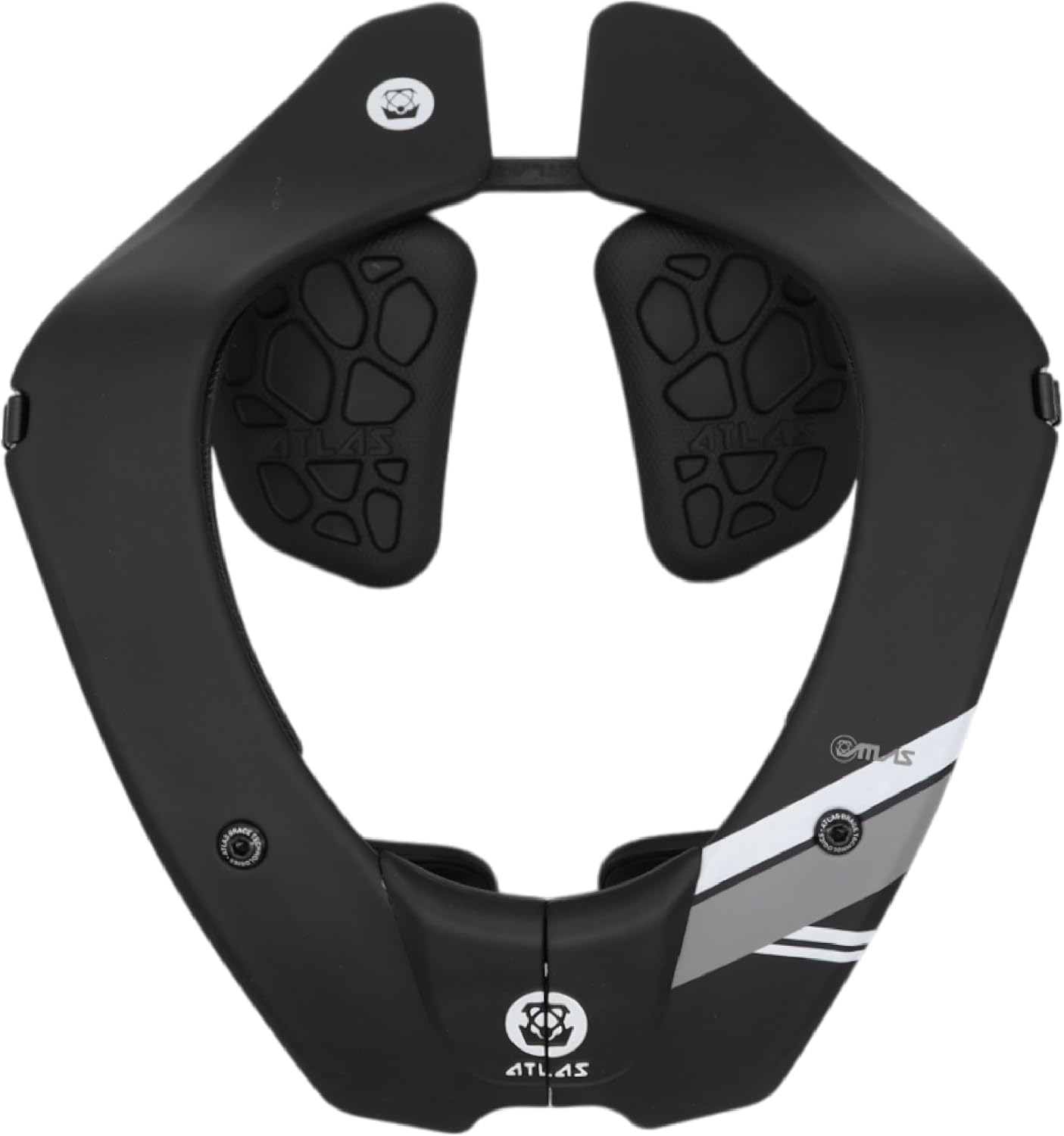 Atlas Brace Prodigy Neck Brace for Use in: Powersports, Offroad Racing, Motocross, Mountain Biking, and BMX (Black, One-Size)