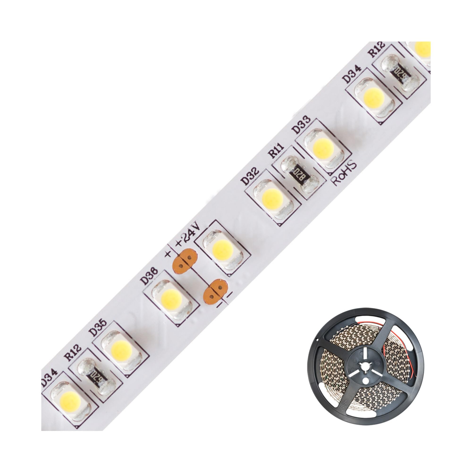 EVN Lichttechnik LED-Strip 5m 3000K 24V/DC IP20 SB2024602802