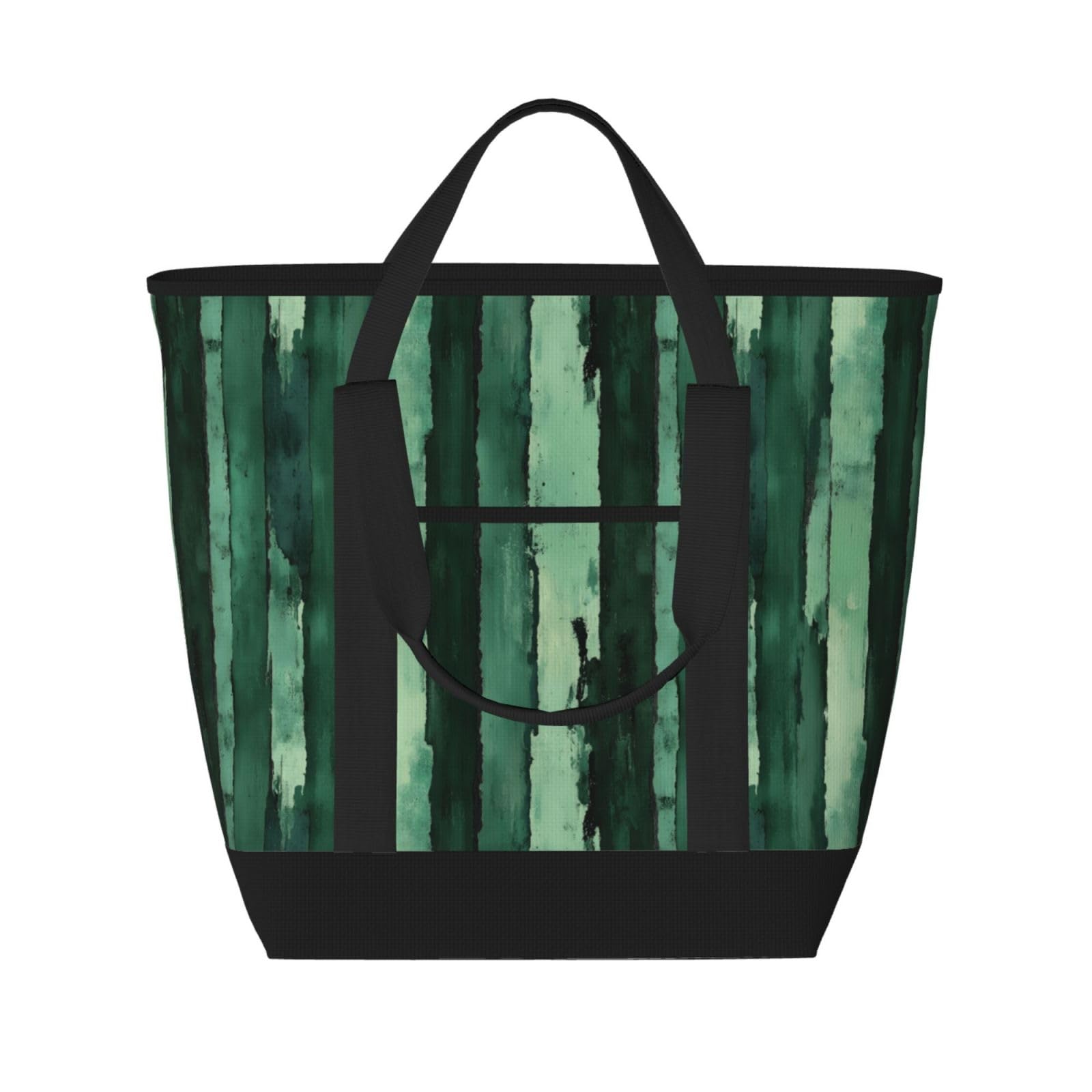 Sac de courses portable pour pique-nique et marché motif cactus