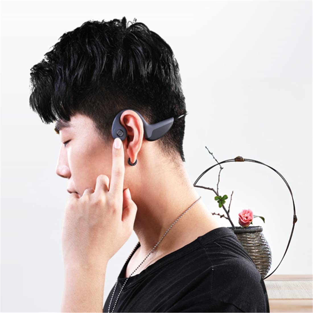 Bluetooth 5.2 beengeleiding, dual mp3/bluetooth, modi, oortelefoon Bluetooth 5.2 beengeleiding, dual mp3/bluetooth, modi, oortelefoon