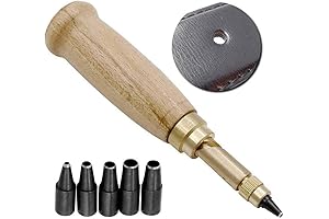 Teng LANG Punch Tool for Bookbinding, Papercraft Projects, Leatherwork, and More!