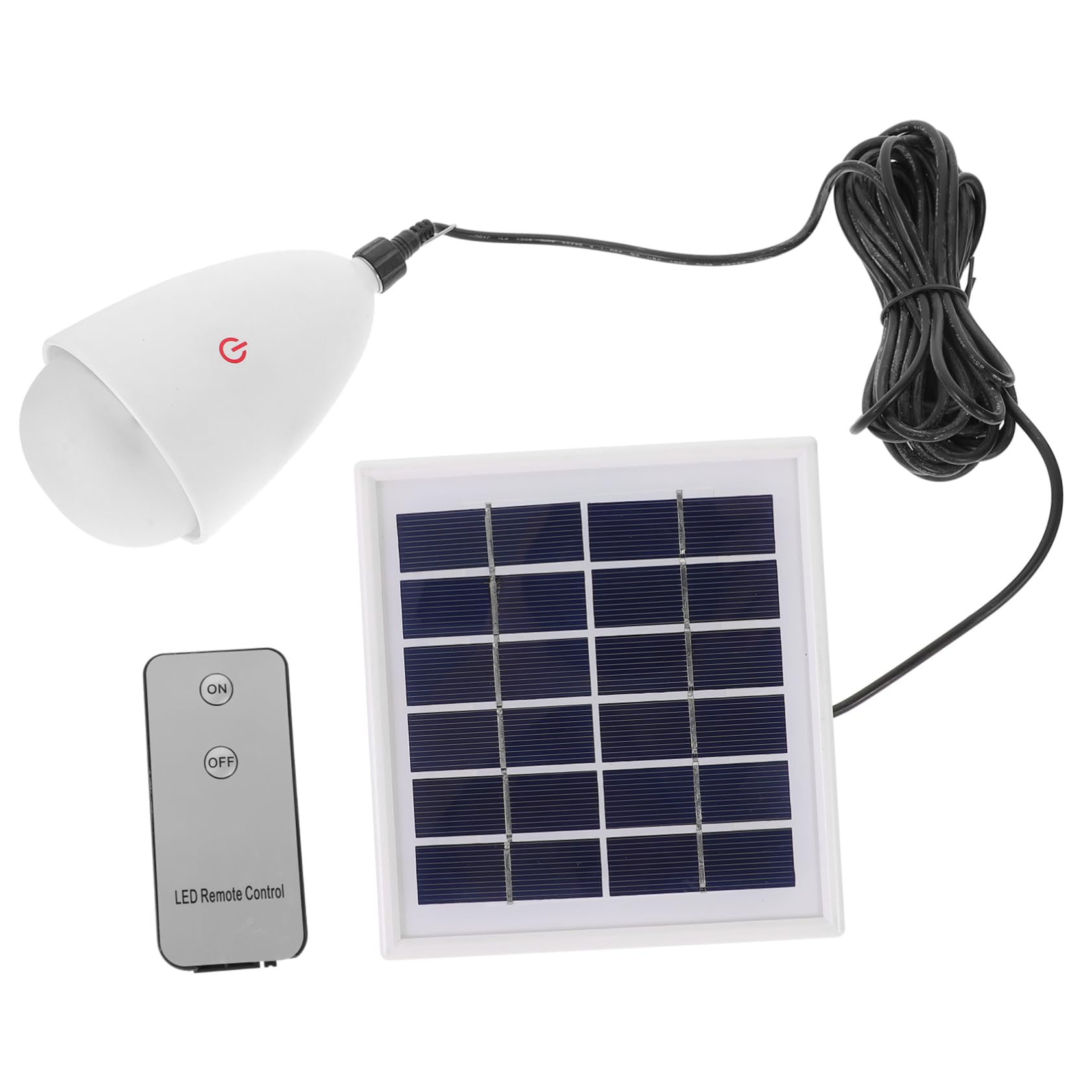 Yardwe Solarbetriebene Led-leuchte Für Camping Angeln Und Zelte Wiederaufladbare Notbeleuchtung Mit Solarpanel Für Außenbereich Und Notfälle Energiesparend Und Praktisch