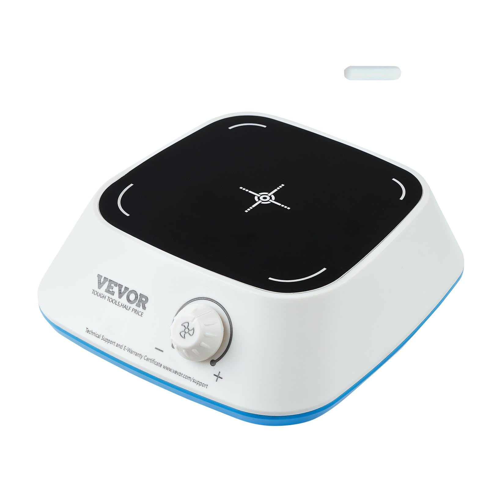 VEVOR Agitateur Magnétique 0-2000 tr/min 3000 mL Mélangeur Magnétique à Plaque Vitesse d'Agitation Réglable Agitateur de Laboratoire avec Barre d'Agitation pour Recherche Étude Expérience École Labo