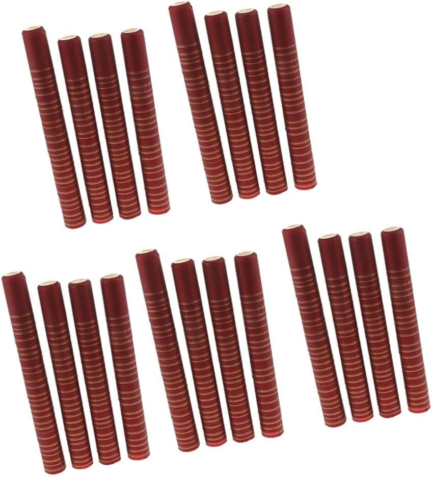 500Pcs Wine Bottle Shrink Capsules Sleeves Red for Home Made Wine Sealing, Spirits Olive Oil Gourmet Foods, 32Mmtear Tape Sealed Bar Home Matte Wine Making Bung Stopper with Stripe