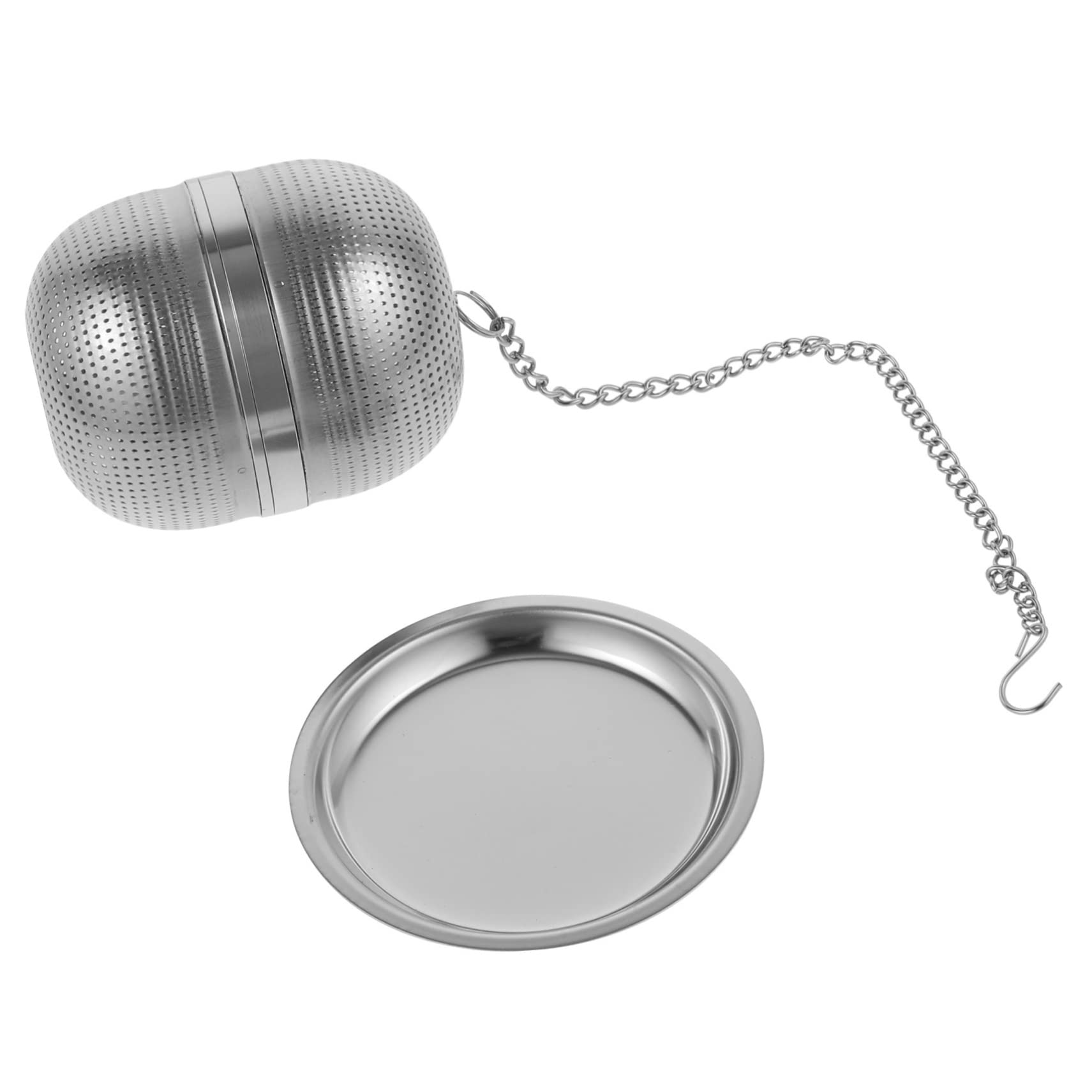 PRETYZOOM 3 Infusores De Té De Metal Coladores De Té Para Té Suelto Diseño Simple Y Resistente.