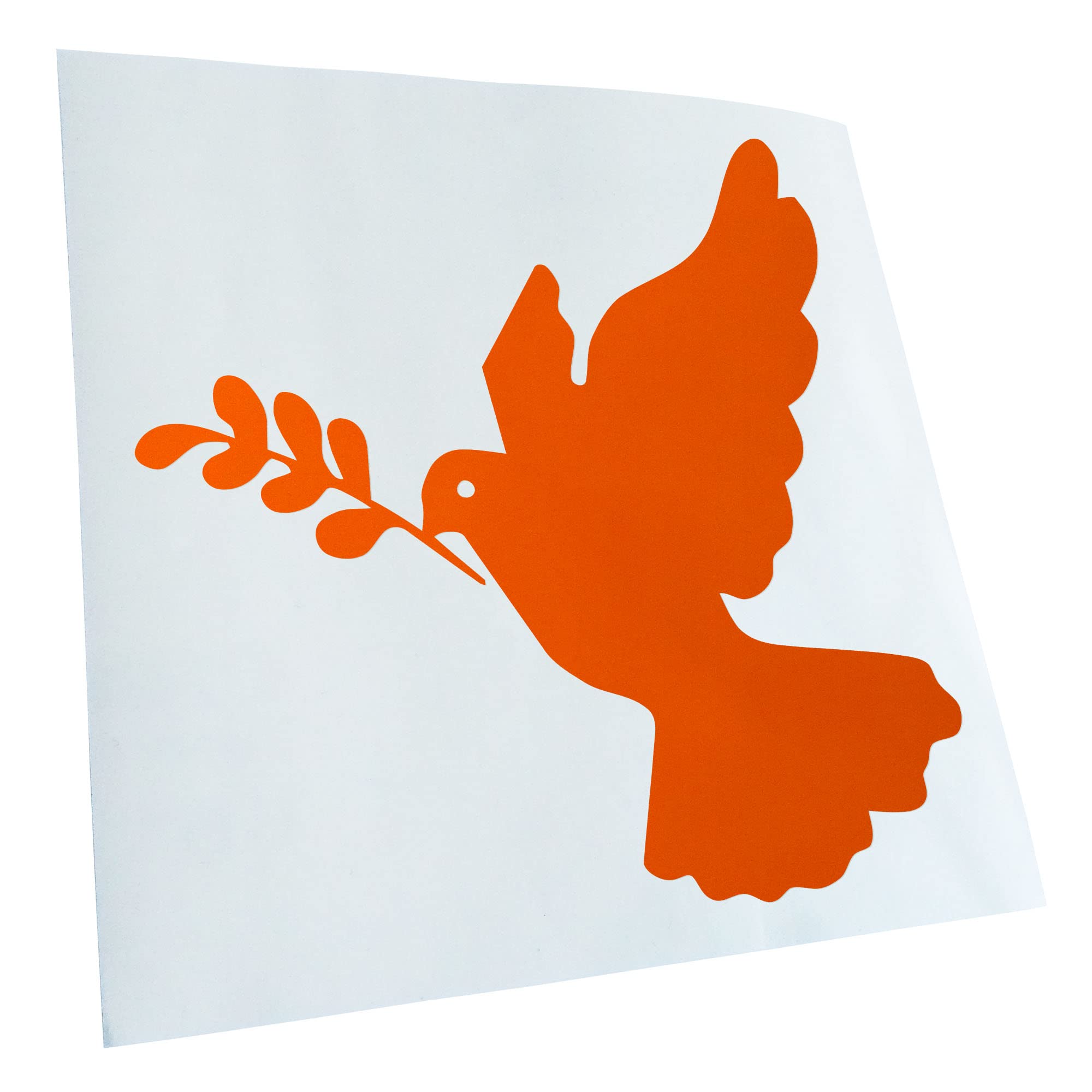 Kiwistar - Peace Dove Car Sticker for Car, Laptop, Bicycle, Truck, Motorcycle Multicolor JDM Decal Racing