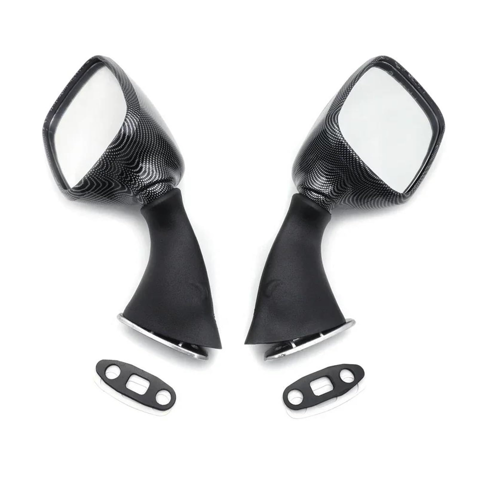 Espejo de carbono para motocicleta GSXR y Hayabusa ideal para rutas de fin de semana