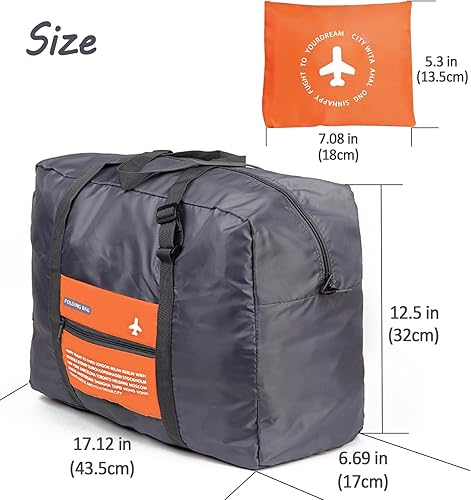 Miniatura 2 de Bolsa de viaje plegable Bolsa de deporte Gimnasio Tote resistente al agua Bolsa de equipaje Bolsa de viaje Weekender Overnight Bag