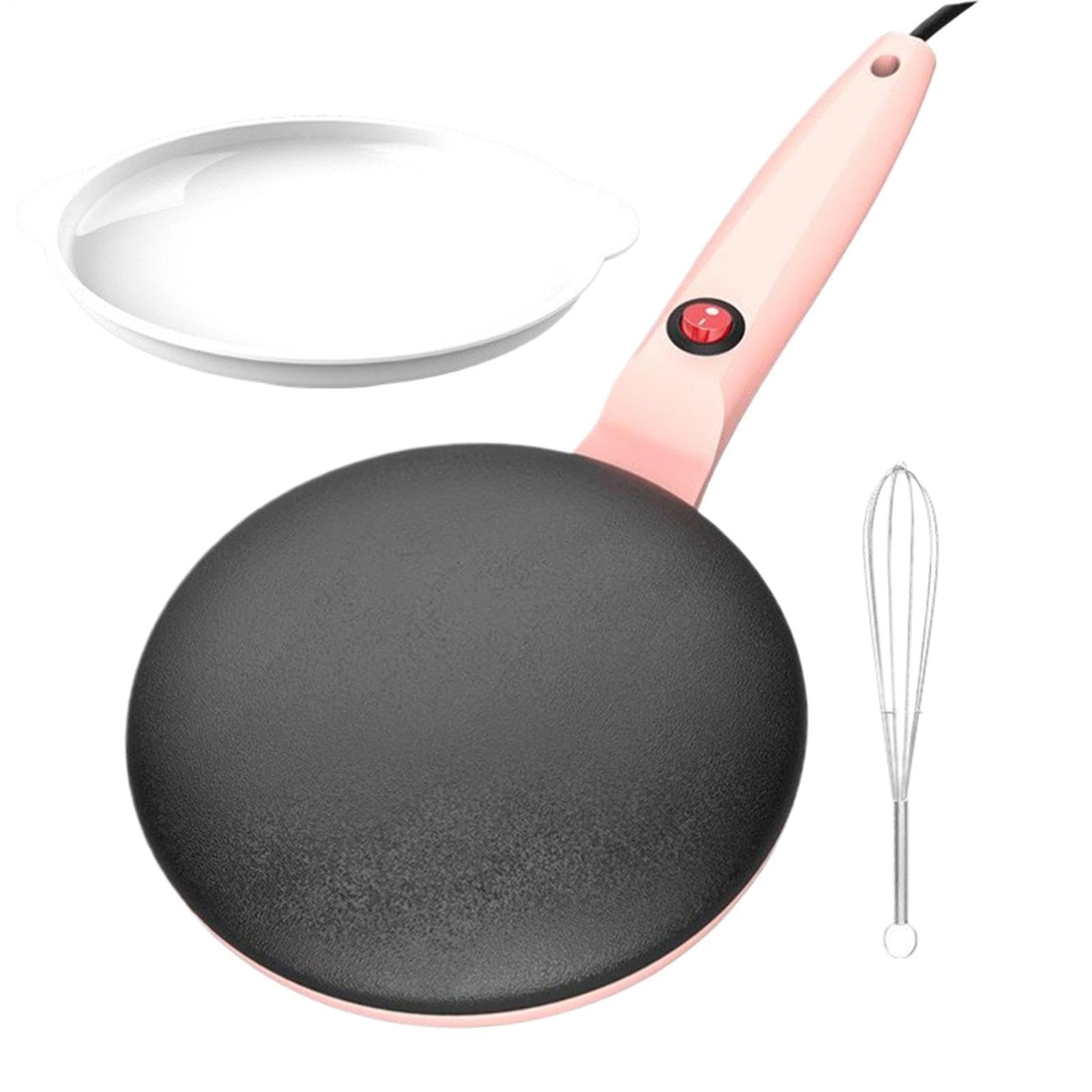 Crepera, Sartén para crepes Control automático de temperatura antiadherente