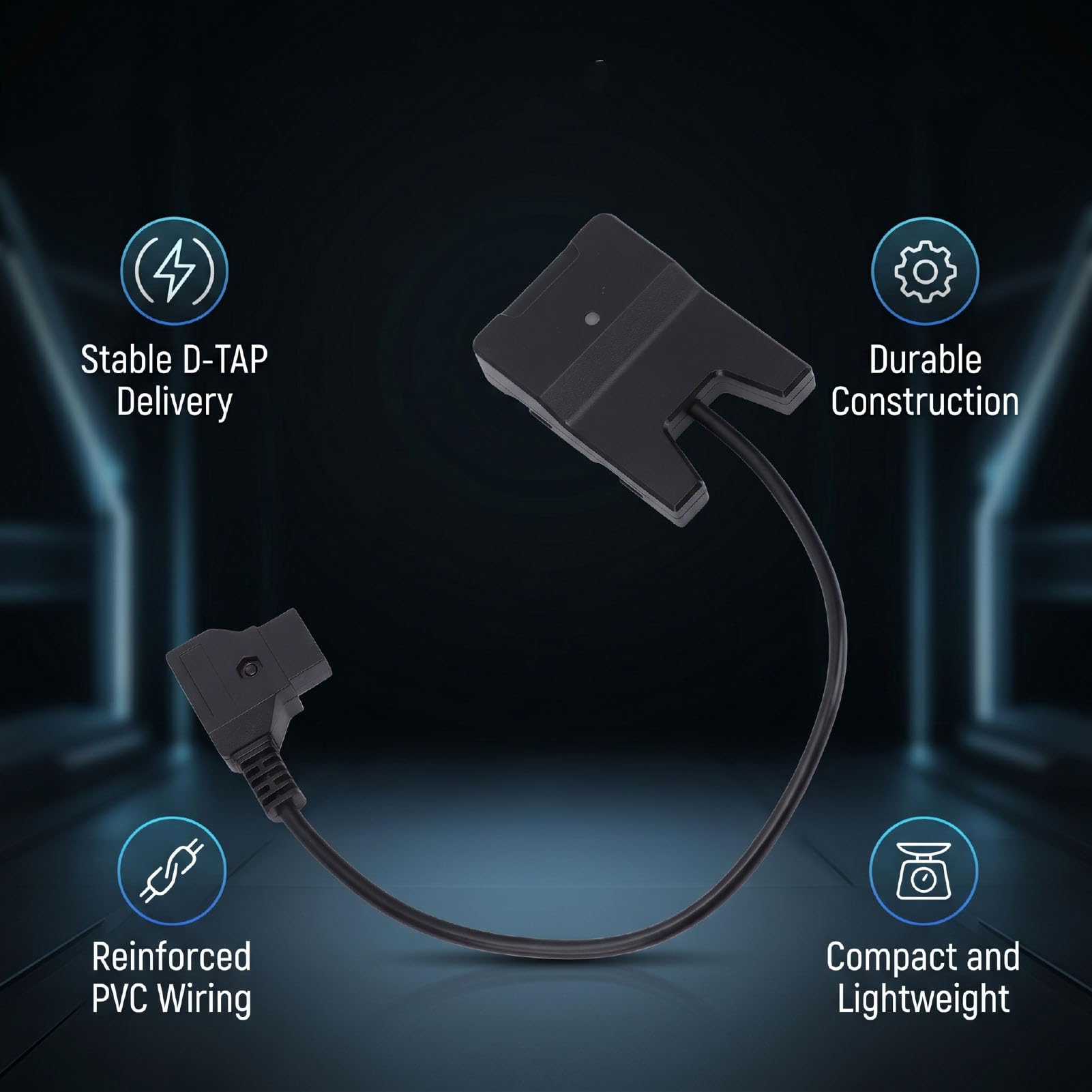 Sxhlseller Cavo di Alimentazione Batteria Fittizia WB37 per Porta Tipo B