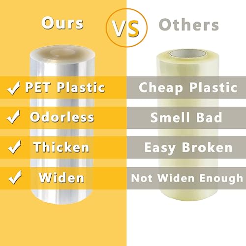 Miniatura 3 de Collares de pastel de 8 x 394 pulgadas, hojas de acetato de pastel de mousse para hornear, rollos transparentes para pastel, tiras transparentes