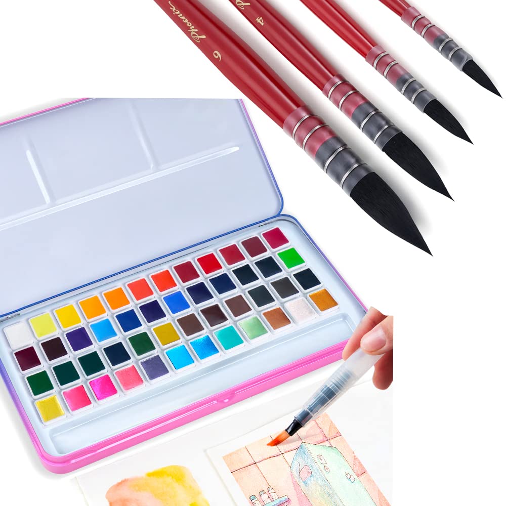 Premium Watercolour Paint Set Field Sketch Drawing... - Vicedeal - View #5