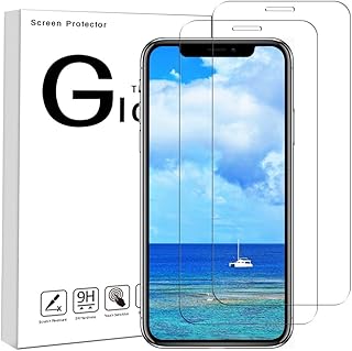 Pomisty Protector Pantalla para iPhone XR, Cristal Templado para iPhone XR, Vidrio Templado Protector para iPhone XR, 9H Dureza, Ultra-Transparente,Resistente a Ara?azos [2 Pack] (style6)