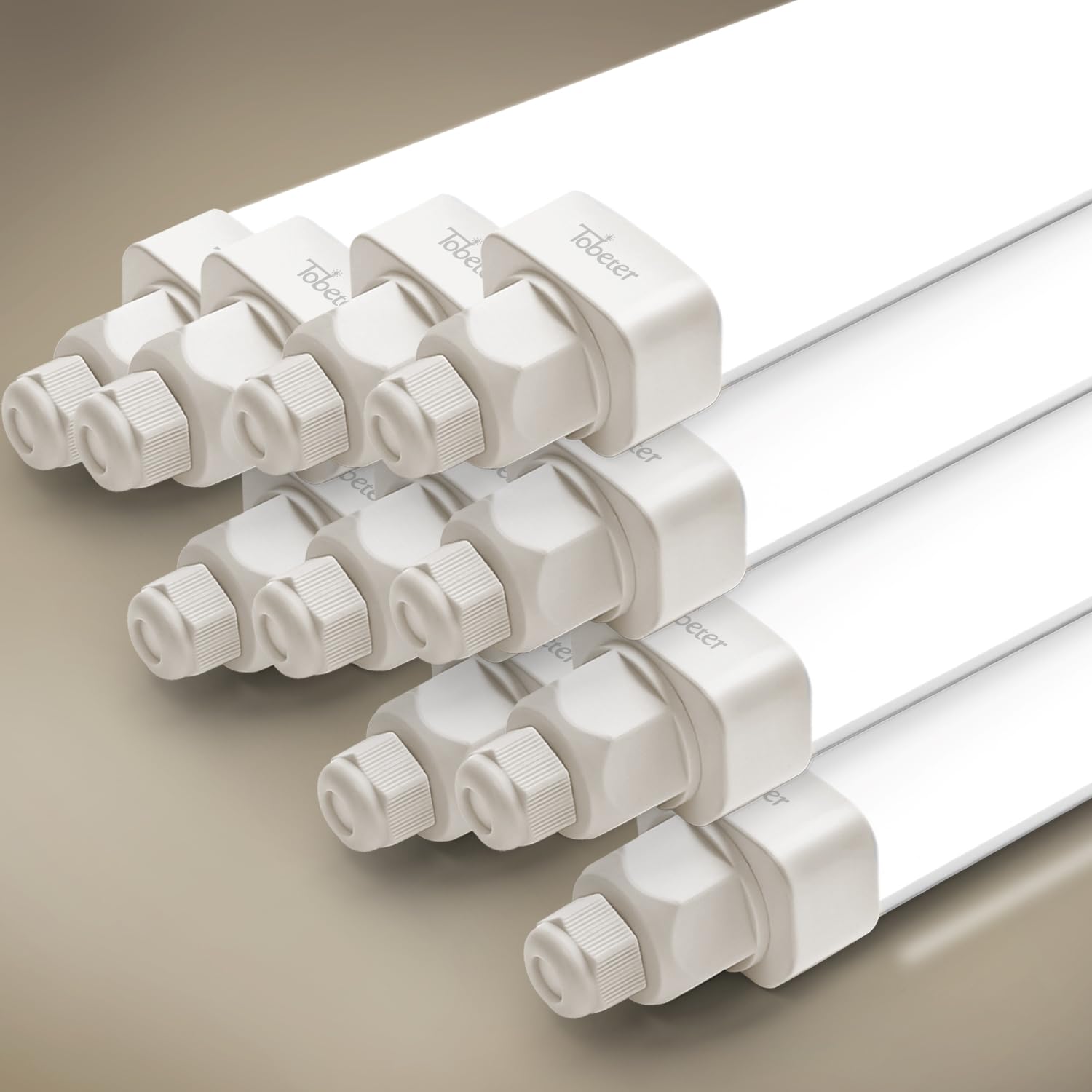 Neon LED 150 CM 45W 4500LM Tube Lampe Linkable IP65 Blanc Neutre 4000K Pour Garage Cave Atelier