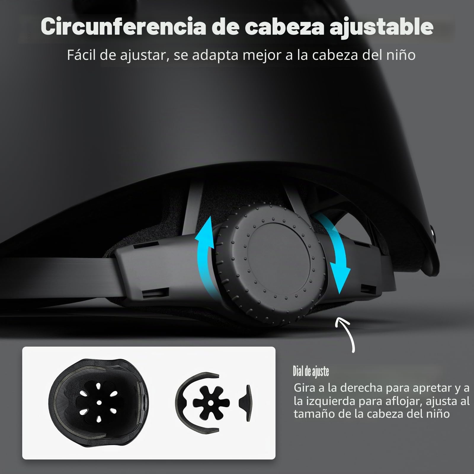 XJD Casco de Ciclismo Ajustable para Niños Bicicleta Patinete 3-14 Años