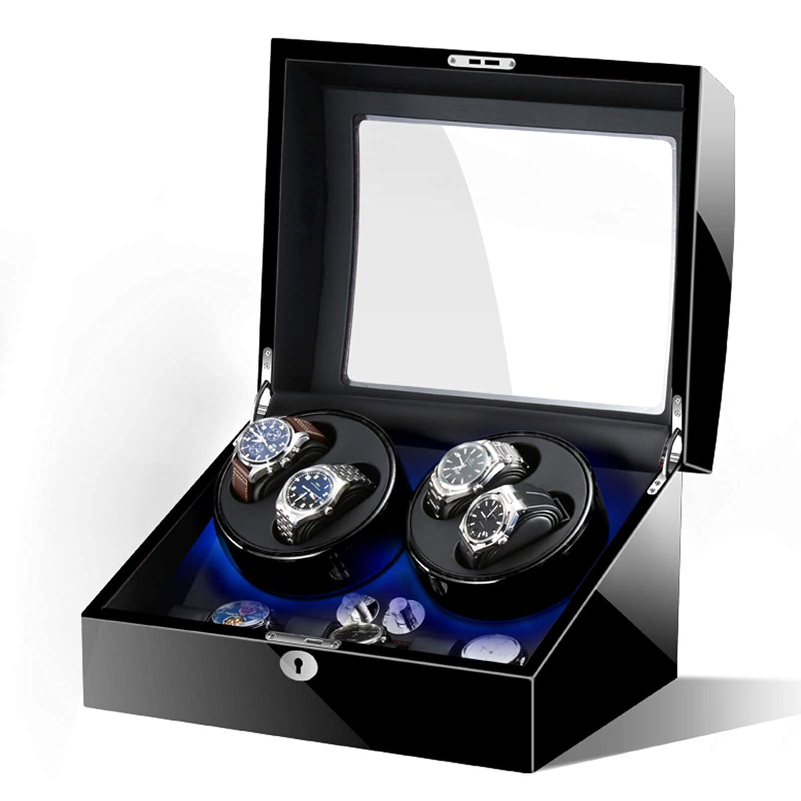 Remonteur montre automatique en coffret de stockage de haute précision 4+6