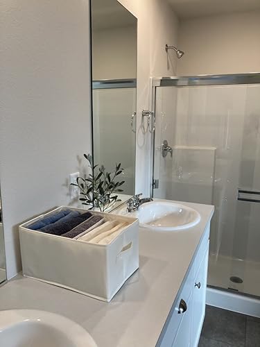 Miniatura 5 de Greenacres - Organizador de armario y ropa de 2 unidades, contenedores de almacenamiento con 7 divisores, ideal para cajones, aparadores, cubículos