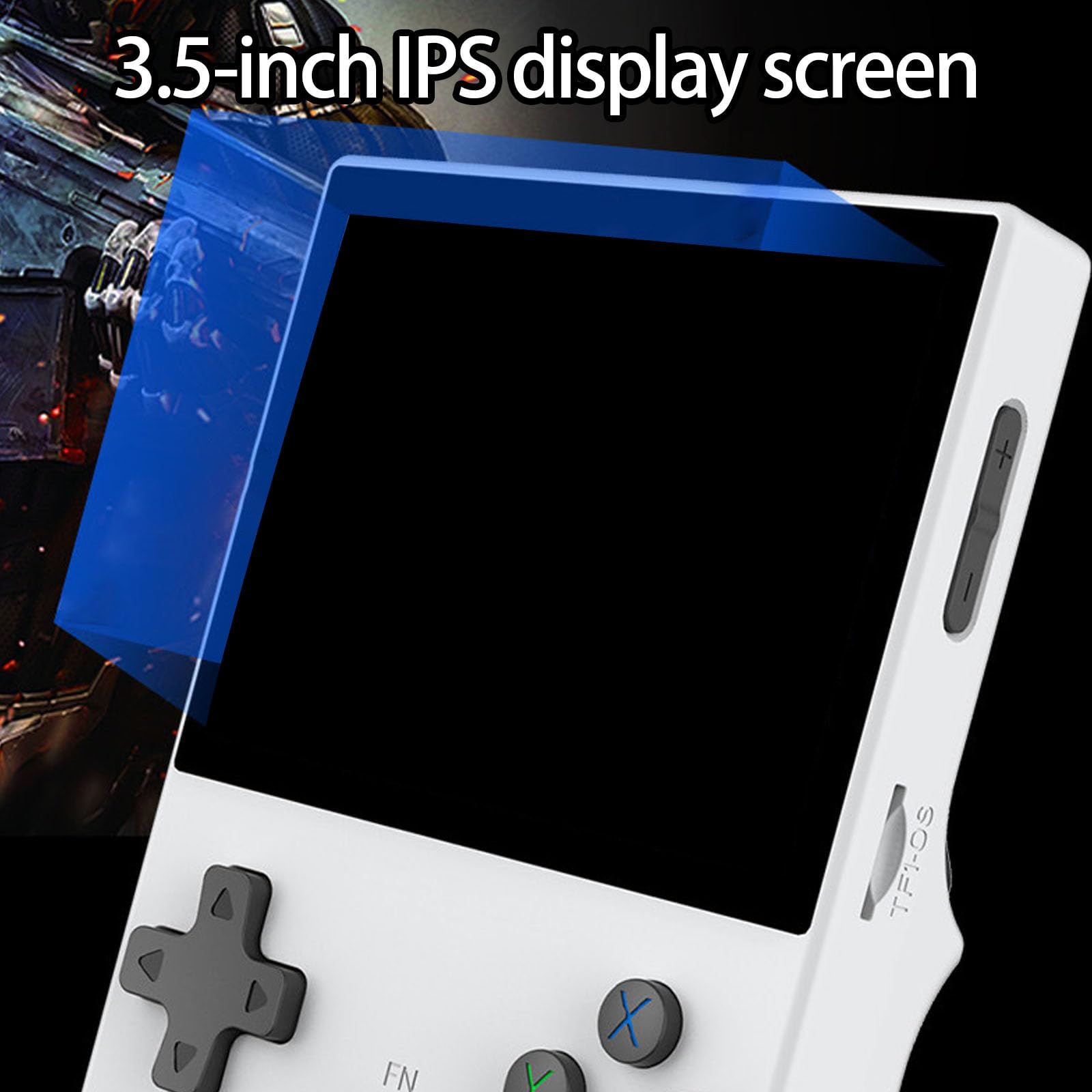 Dispositivo di gioco retrò personalizzabile Compatibilità multipla piattaforma Display ad alta risoluzione ABS portatile Gioco esteso Gioco retrò ad alta risoluzione