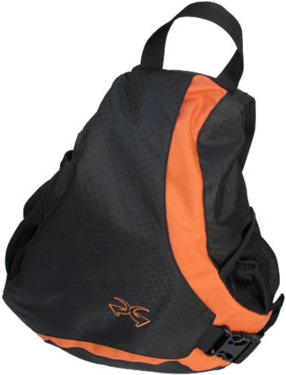 Piper Gear Slider Deluxe Messenger ackpack (Blk/Orange, 18x12x6.5-Inch)