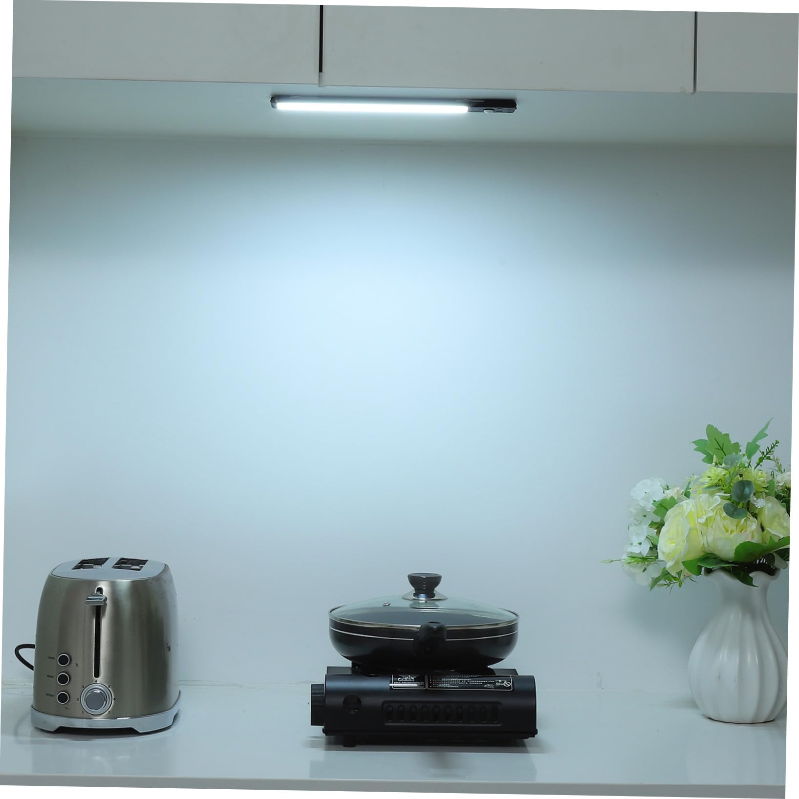 4piezas Luces Led Sensor De Movimiento Luces Bajo Gabinete Cocina Alta Intensidad Para Pasillos y Escaleras
