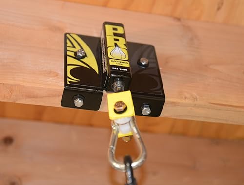 Miniatura 3 de PRO Mountings - Rafter Heavy Bag Hanger para bolsas pesadas de 120 libras y sacos de boxeo  Fácil instalación directamente en vigas de madera o