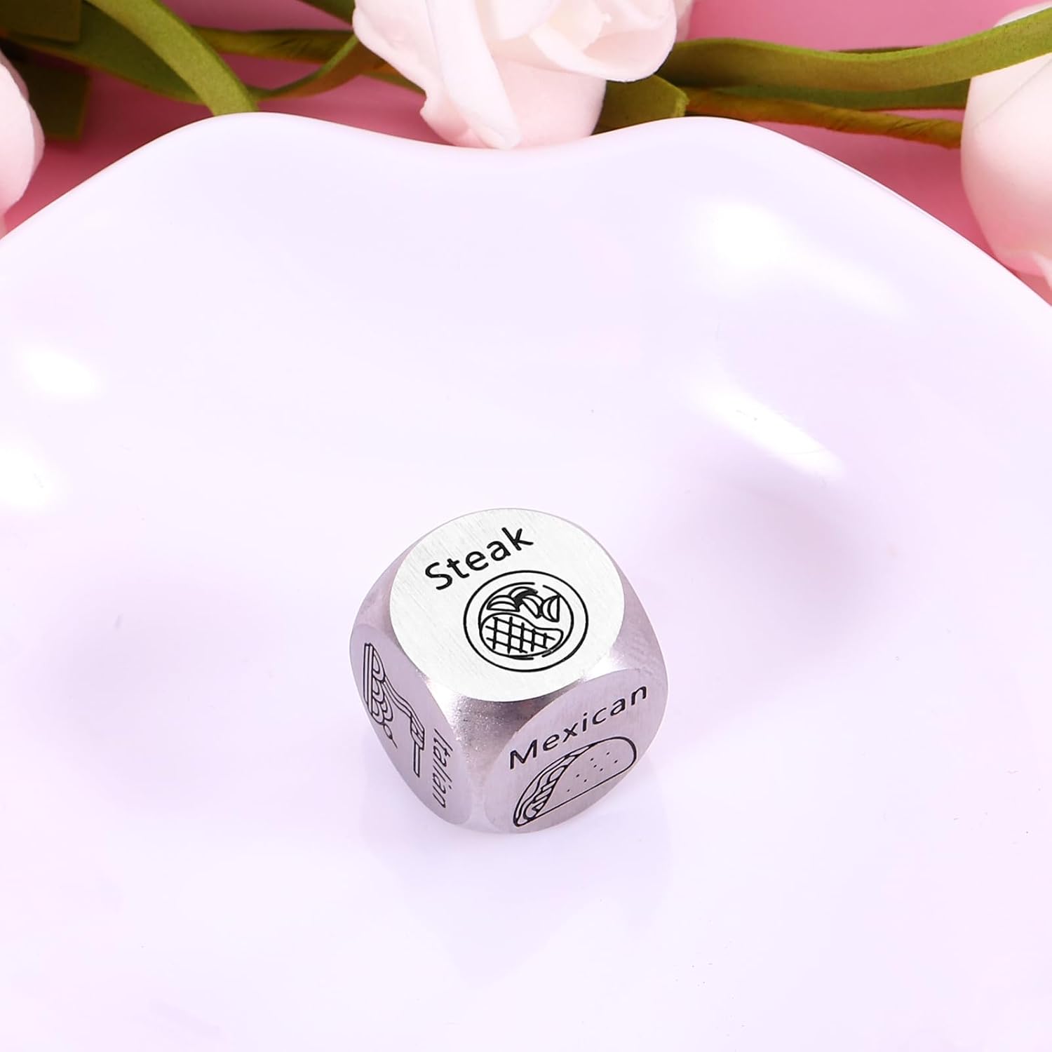 XPENMULBOJA Mothers Day Wife Gift ideas - Food Dice Couples Gifts for Boyfriend Girlfriend, Funny Date Night Gifts for Valentine