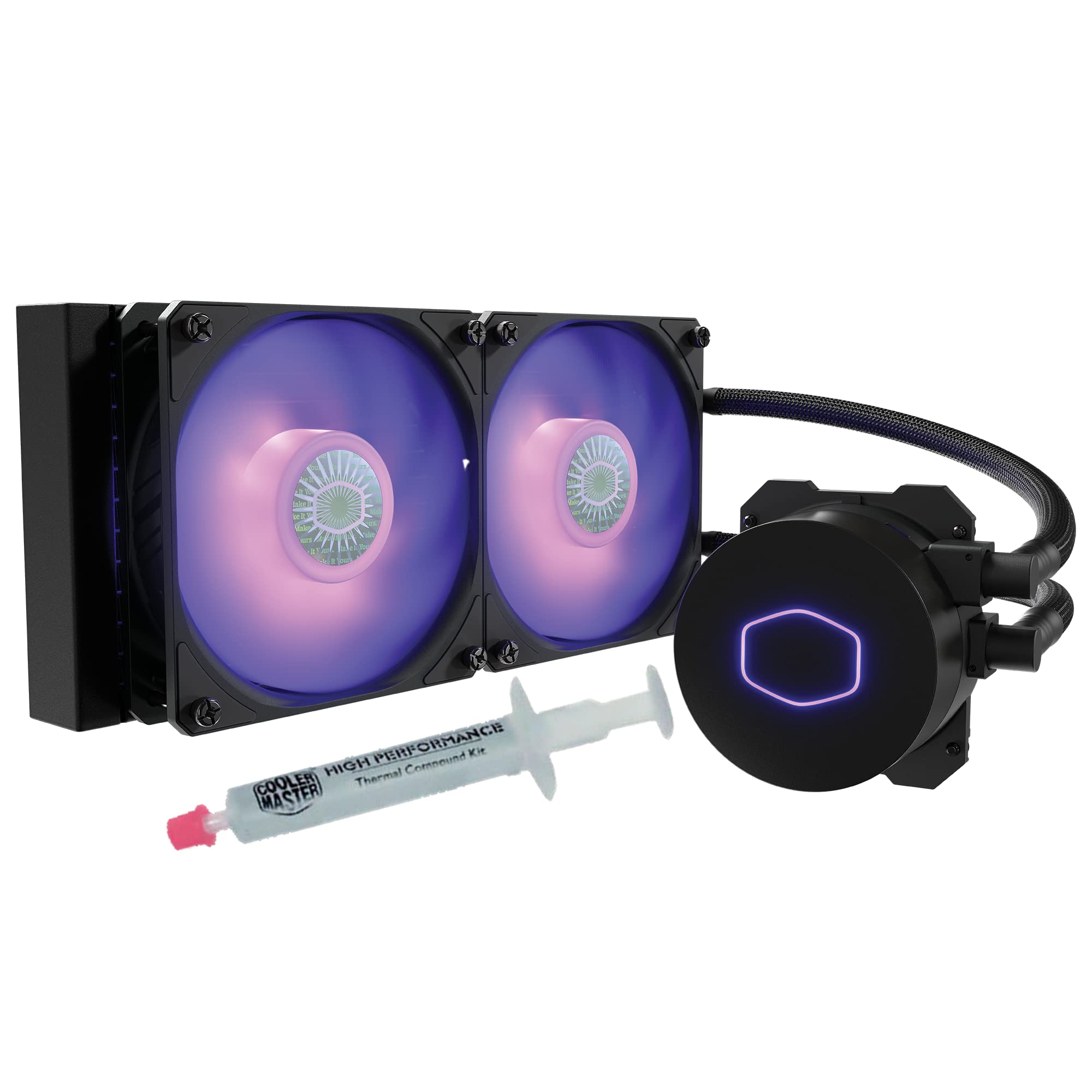 Buy Cooler Master MasterLiquid ML240L RGB V2, CPU Liquid Cooler and HTK