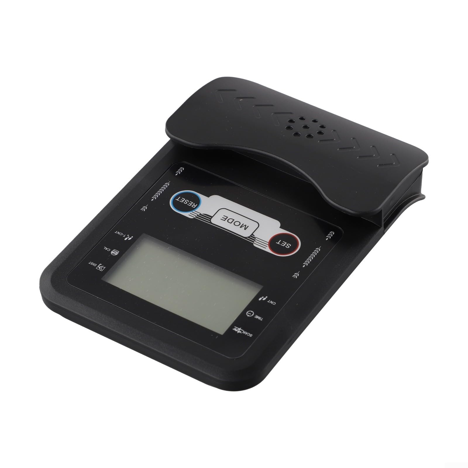 Rowing Machine Display Monitor Replacement, Digital Speedometer Counter for Gym Cardio Equipment, Shows Time Speed Distance Calories Scan, Black Plastic Console Accessory
