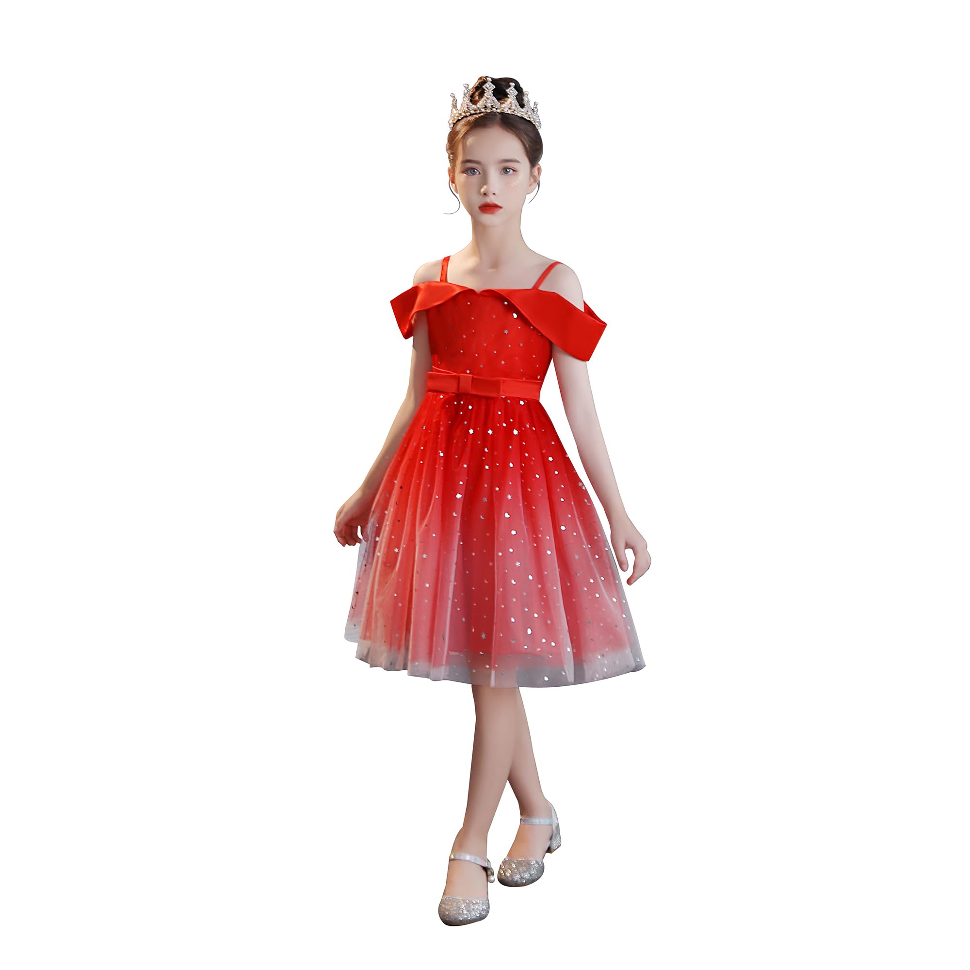 Cichic Girls' Party Flower Wedding Elegant Formal Dress 2-10 Years — view 14