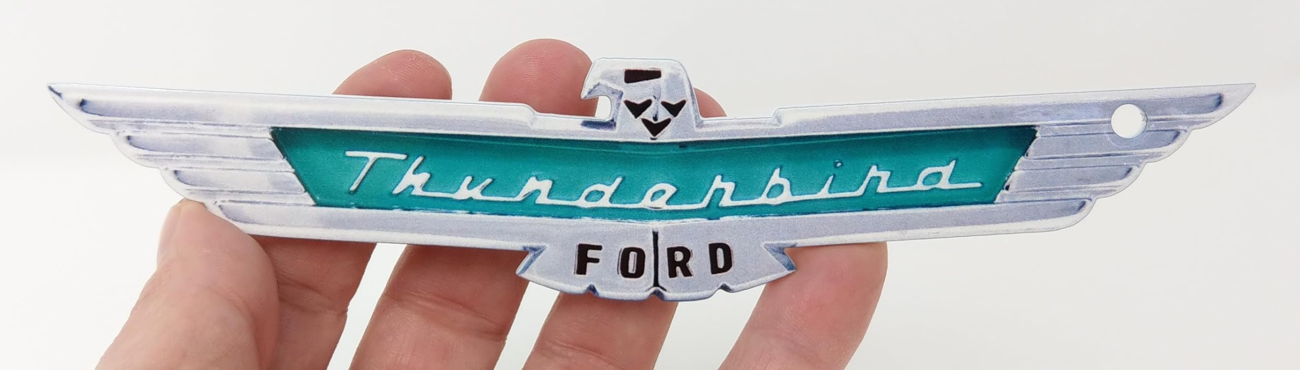 ZIC Motorsports 1957 Ford Thunderbird Heavy Duty Metal Magnet - 7" X 1.5"