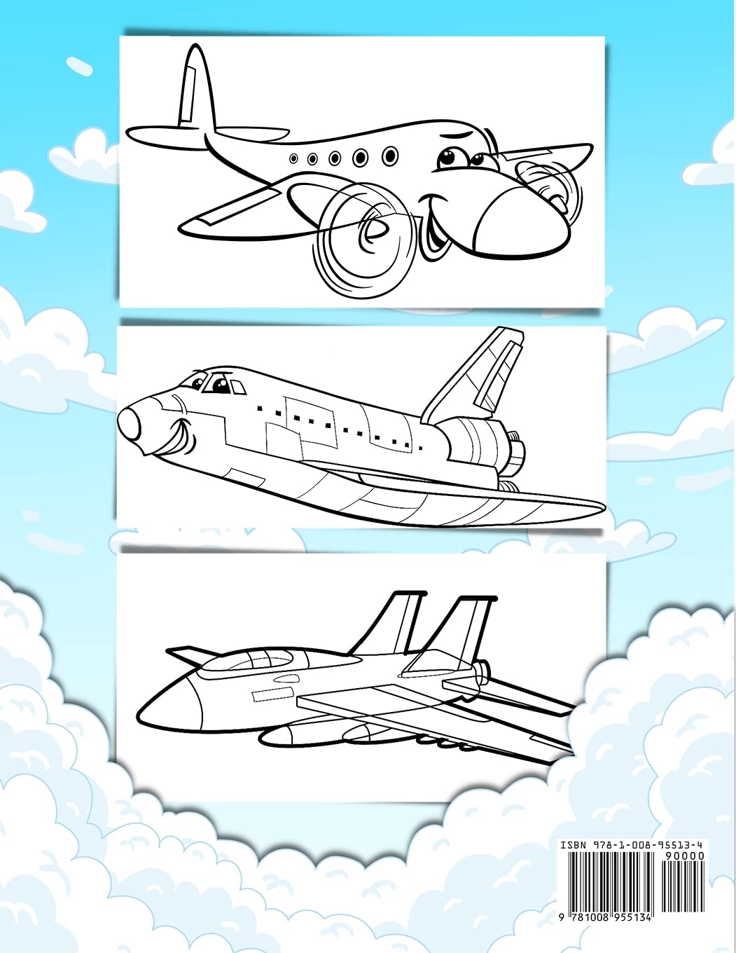 Aereo Libro Da Colorare Per Bambini: Pagine Da Colorare Divertenti Per Bambini, Ragazzi E Ragazze Di Età 2-4, 4-8 Con Aeroplani. Grande Libro Da ... Gli Aeroplani. Aeroplano Libro Di Attività