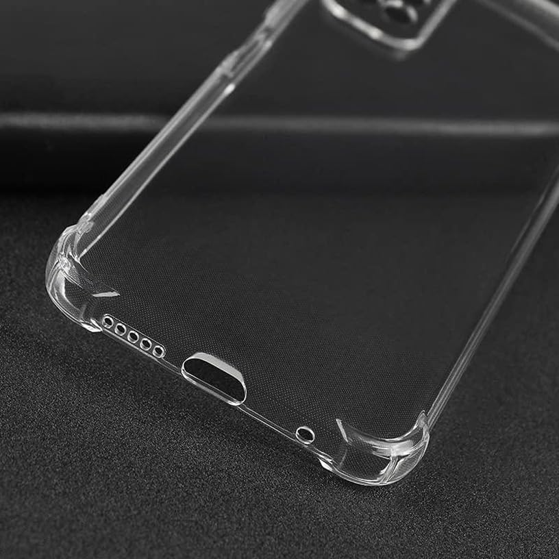 Image of BOXXO Flexible Back Cover for Mi Redmi Note 11 Pro Plus 5G | Back Cover Transparent Clear Shockproof Case Four Corner Protection | Slim Protective Mobile Phone Cover for Redmi Note 11 Pro Plus