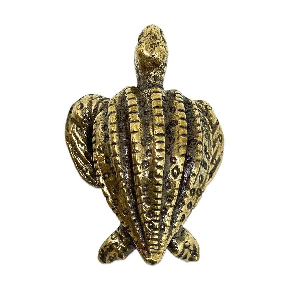 矢立　真鍮亀飾り Amazon.co.jp: おさがめ オサガメ 長亀 カメ 海亀 真鍮製 長さ47mm 約